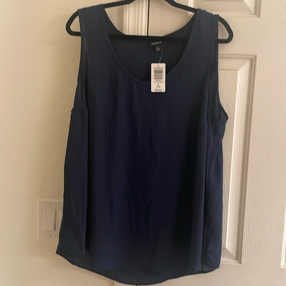 New W Tags Torrid Dressy Tank Top Sz 2 ( 18/20)